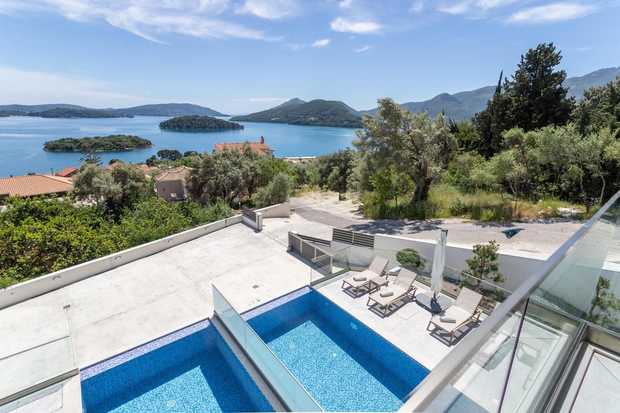 Diamond Blue Villas Lefkada Nydri  Esterno foto